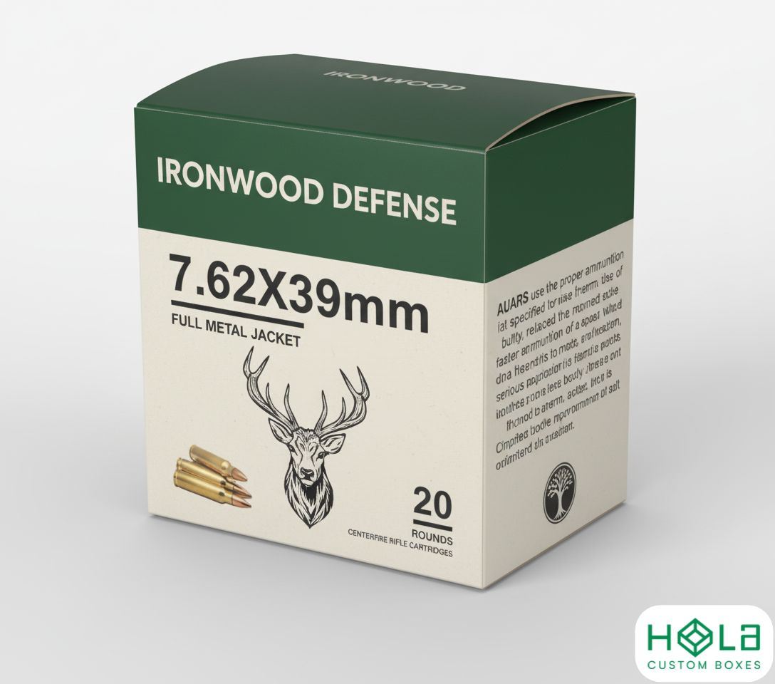 custom cardboard ammo boxes